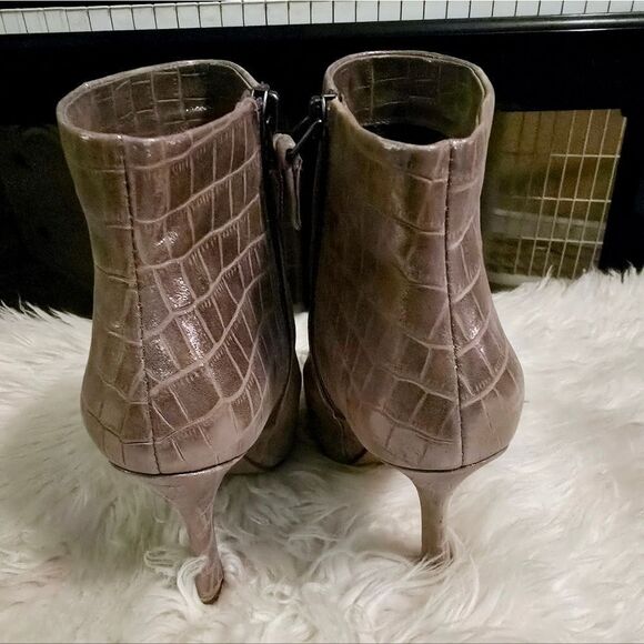 ROSE GOLD PLATFORM BOOTIES - Picture 5 of 9
